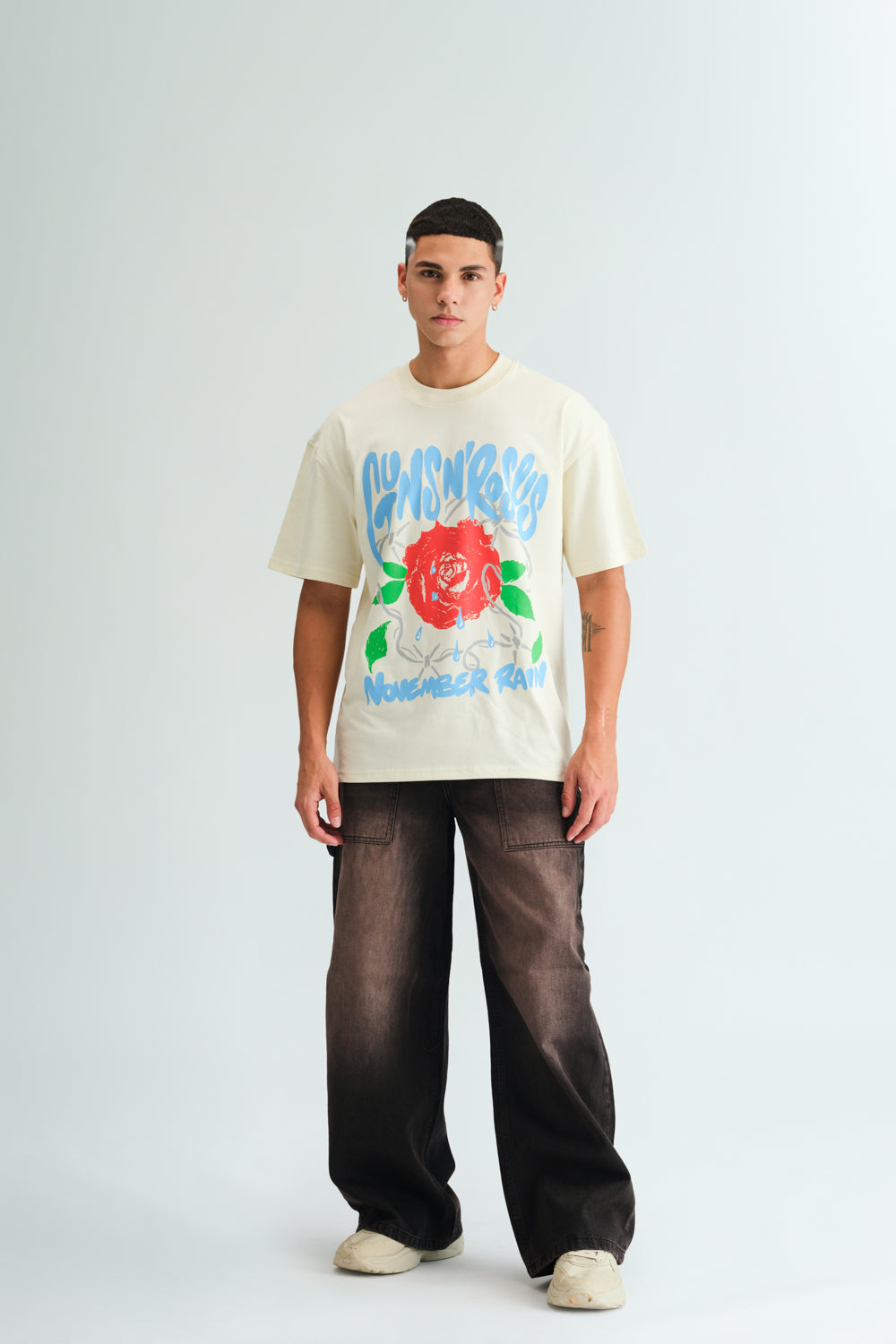 November Rain Oversized T-shirt - BonkersCorner