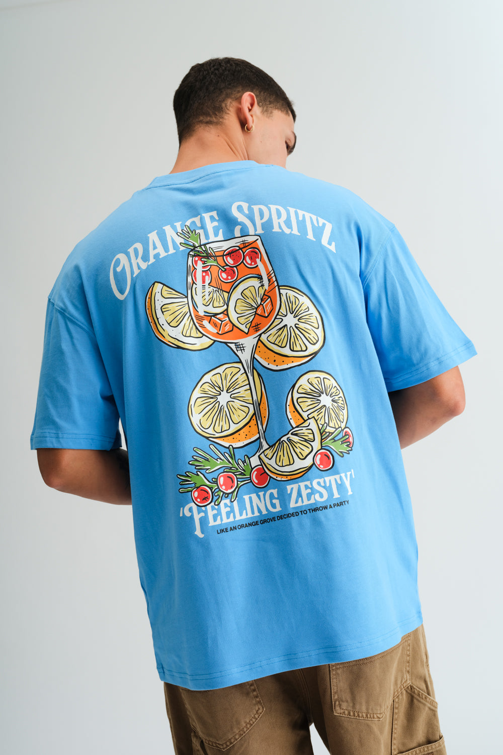 Orange Spritz Oversized T-shirt - BonkersCorner