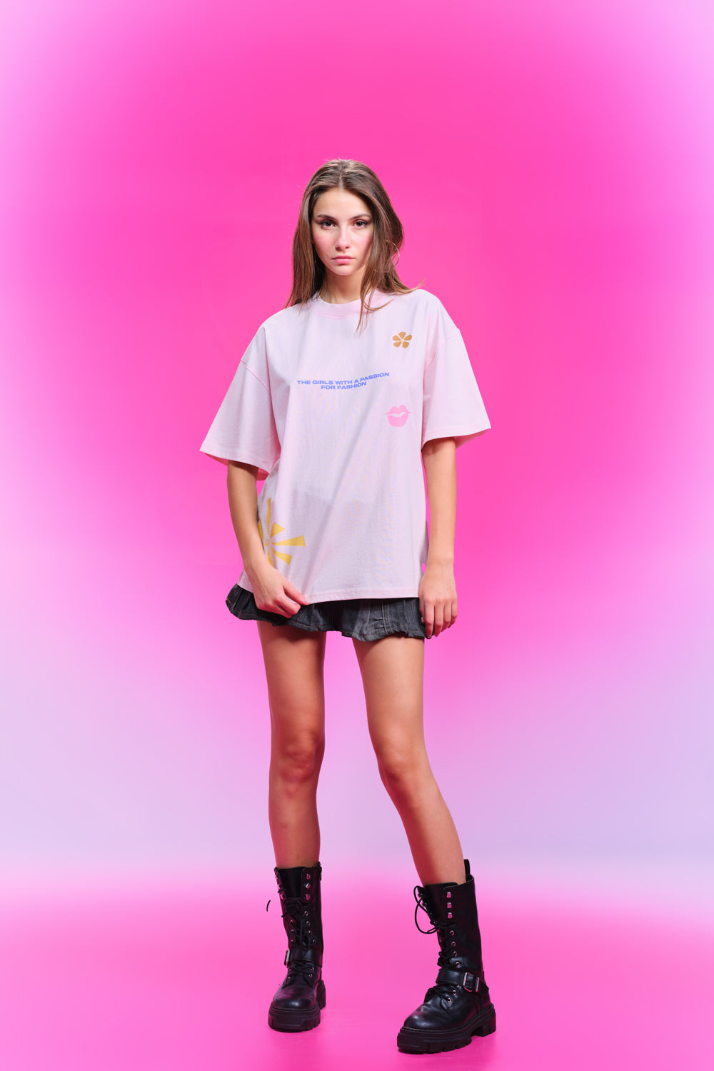 Passion For Fashion Oversized T-Shirt - BonkersCorner