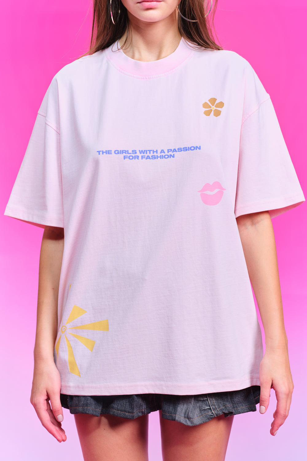 Passion For Fashion Oversized T-Shirt - BonkersCorner