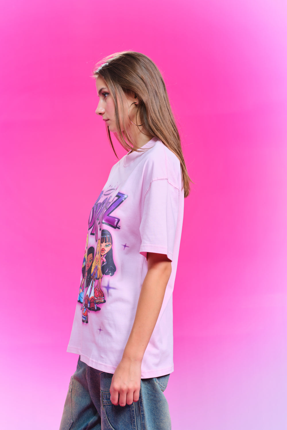 Pop Star Bratz Oversized T-Shirt - BonkersCorner