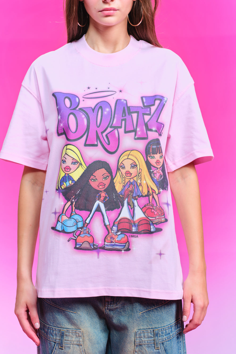 Pop Star Bratz Oversized T-Shirt - BonkersCorner