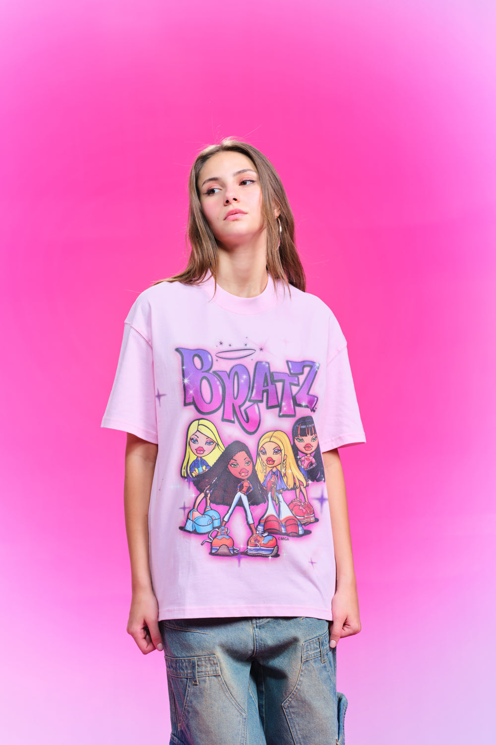 Pop Star Bratz Oversized T-Shirt - BonkersCorner