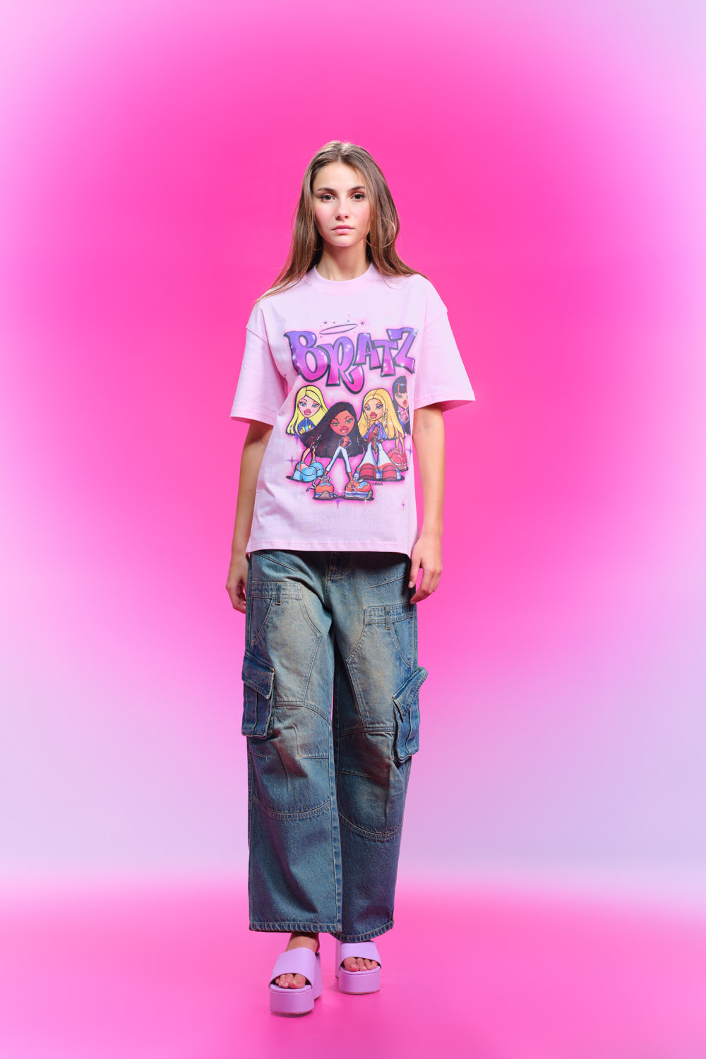 Pop Star Bratz Oversized T-Shirt - BonkersCorner