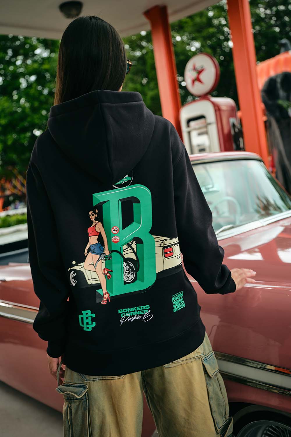 Pushin B Hoodie - BonkersCorner