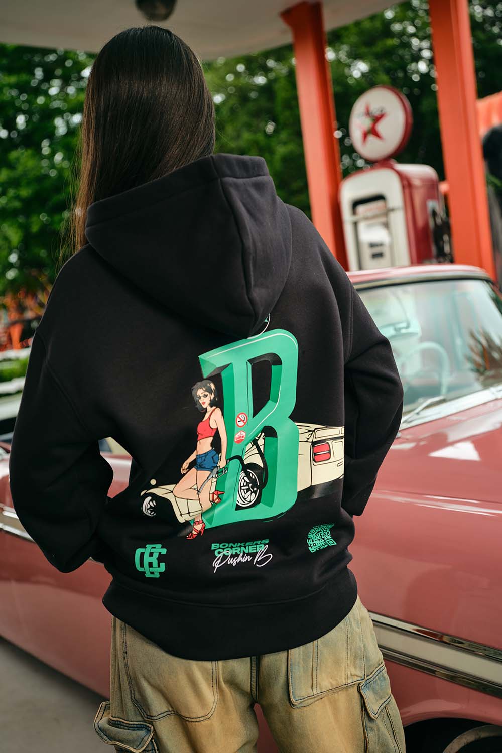 Pushin B Hoodie - BonkersCorner