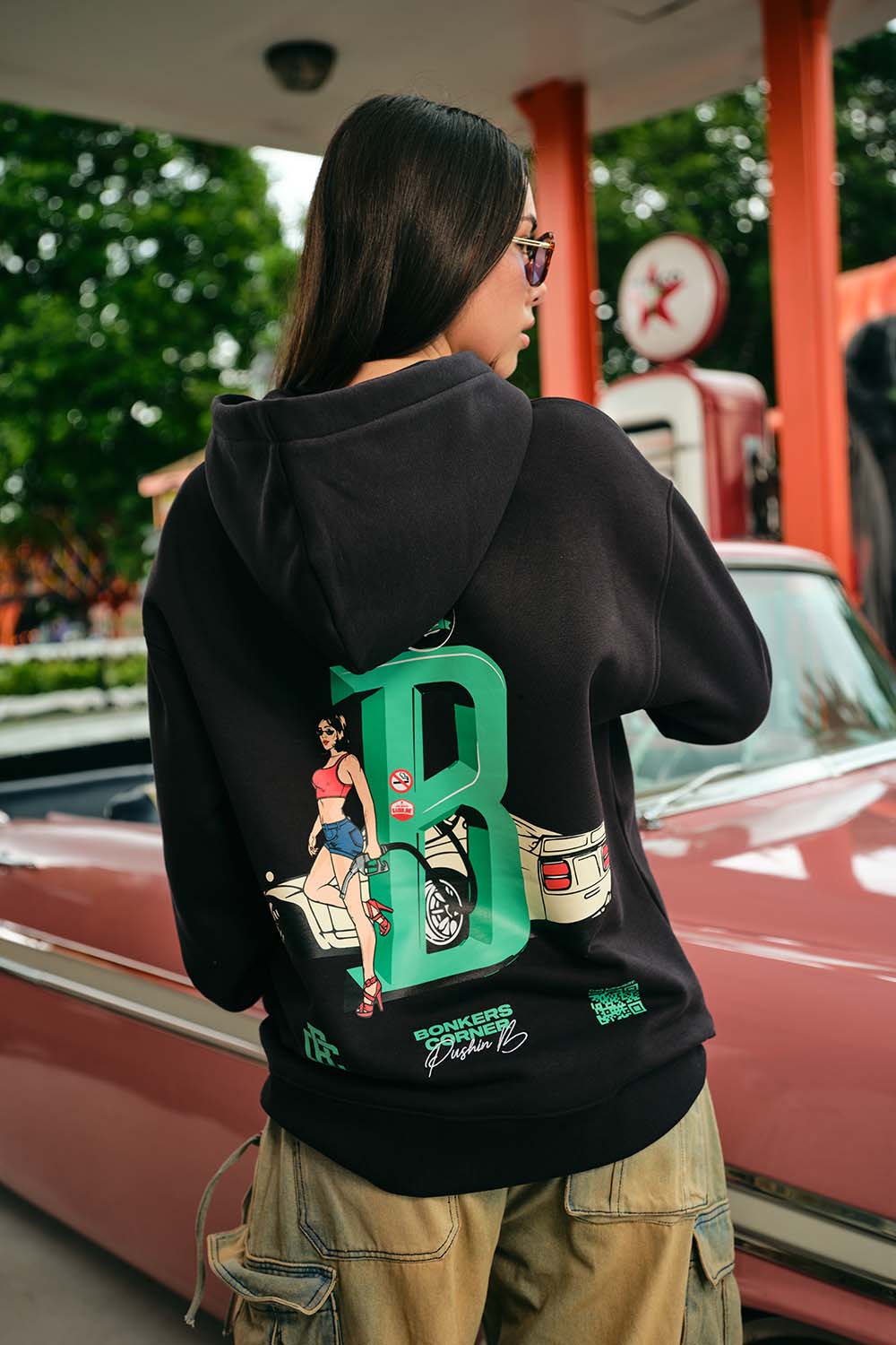 Pushin B Hoodie - BonkersCorner