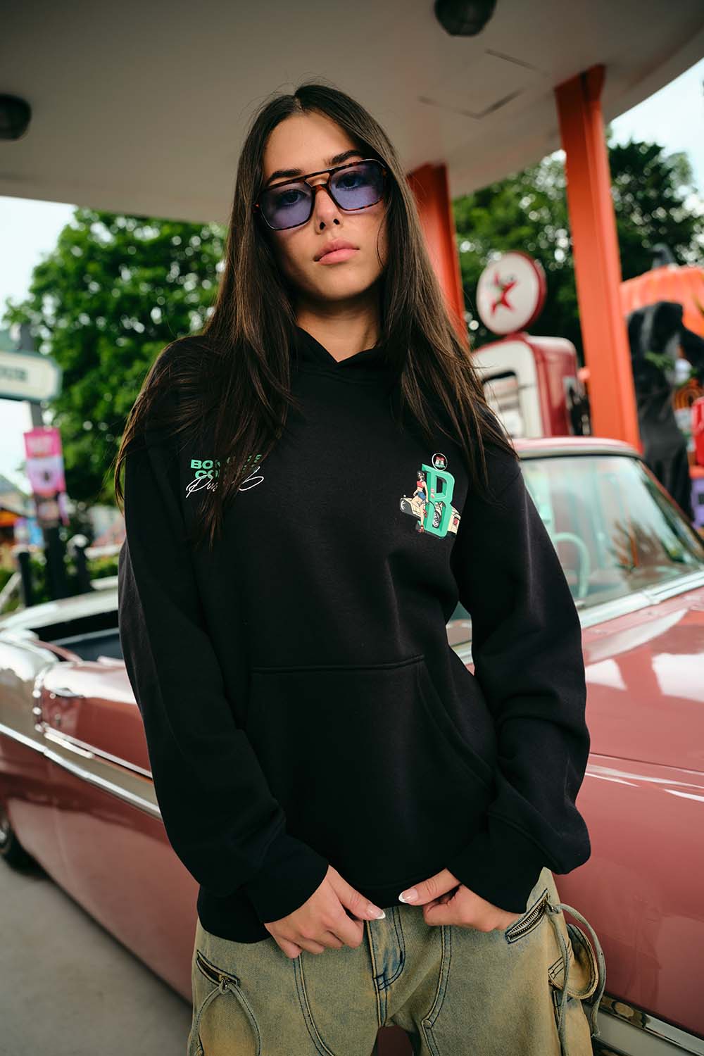 Pushin B Hoodie - BonkersCorner