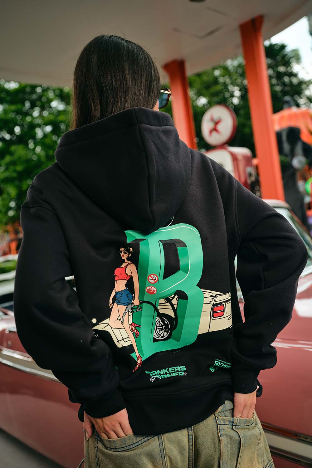 Pushin B Hoodie - BonkersCorner