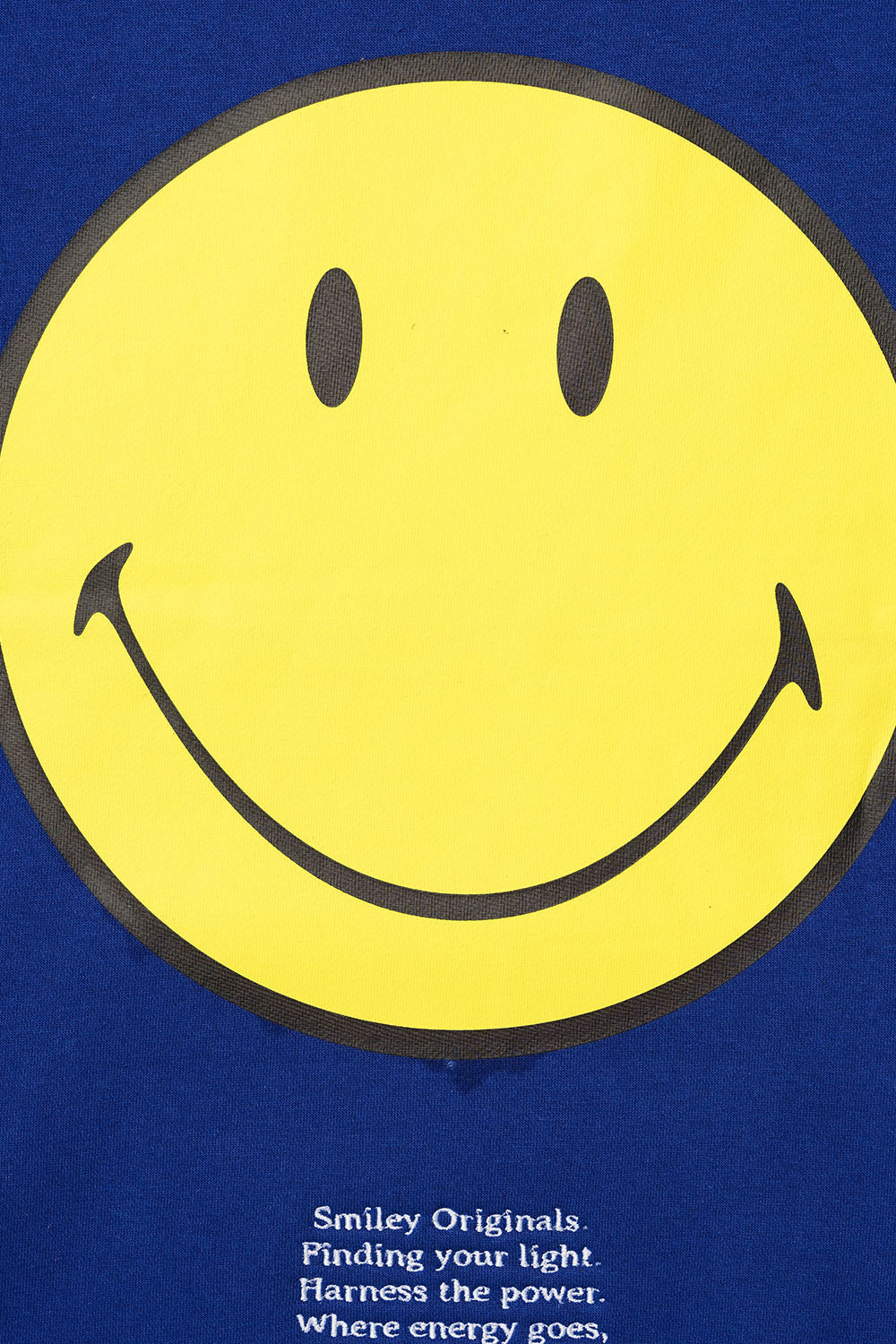 Royal Blue Smiley Originals Hoodie - BonkersCorner