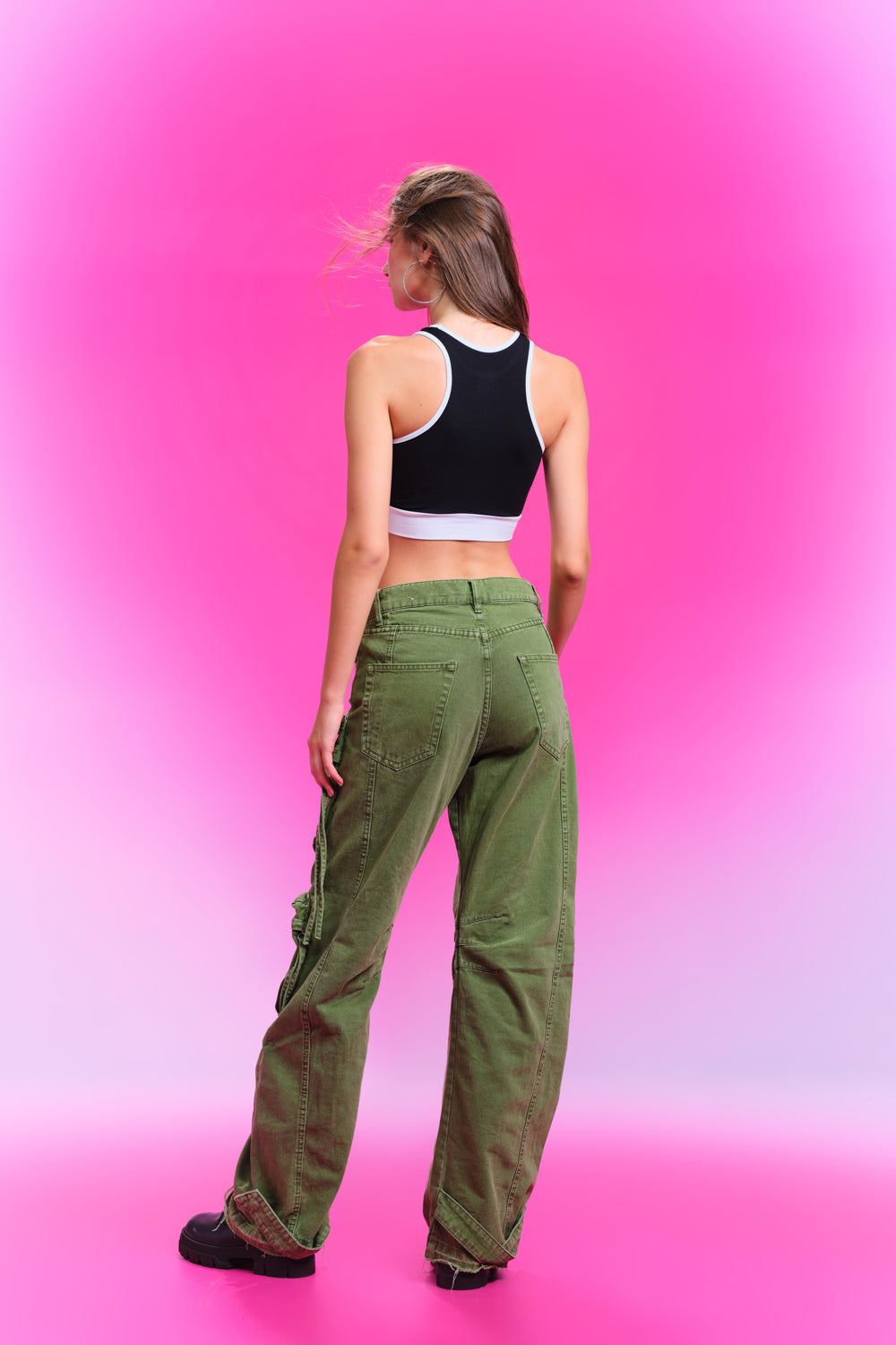 Sasha Crop Sports Tank - BonkersCorner