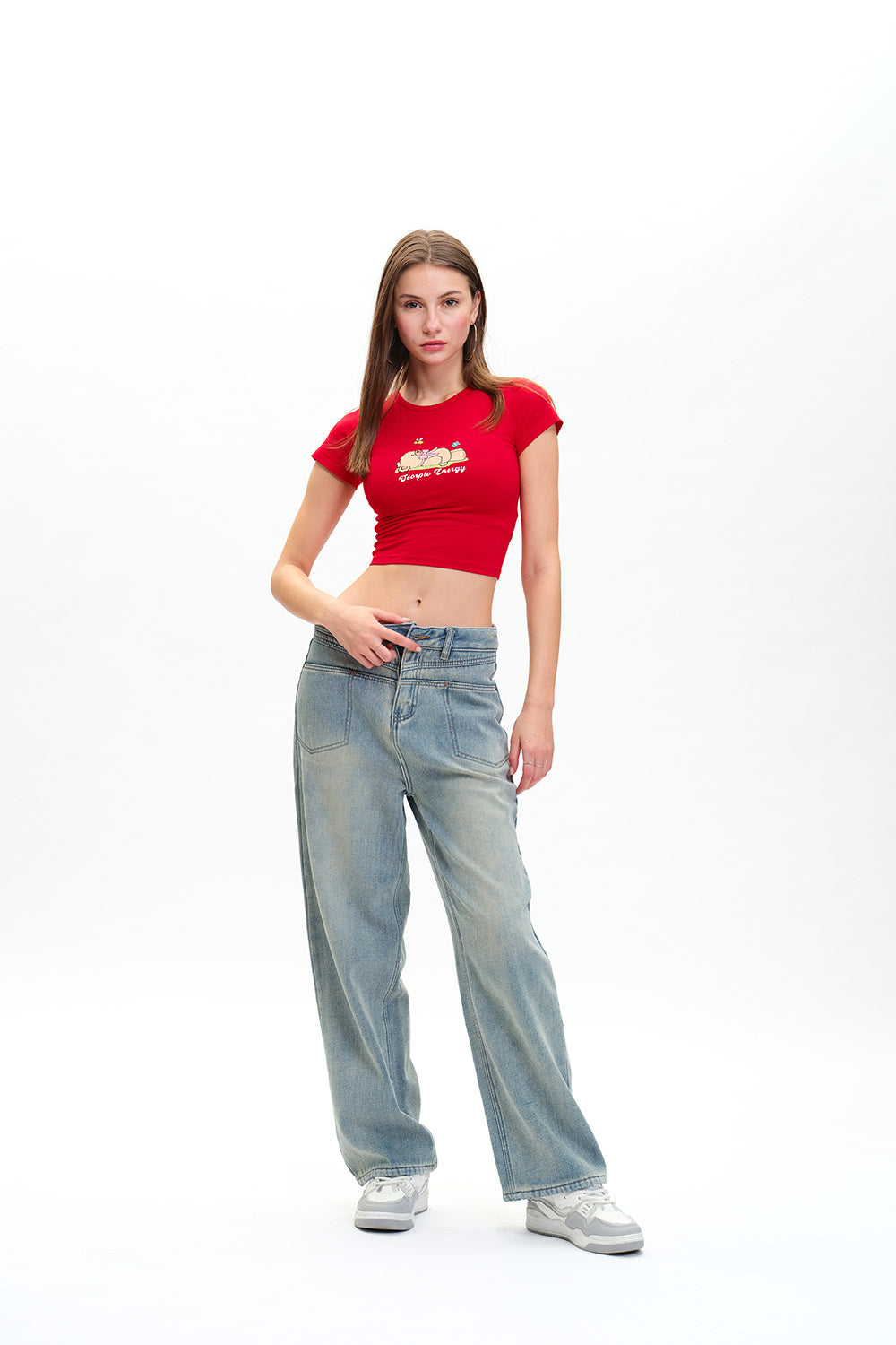 Scorpio Energy Long Length Baby Tee - BonkersCorner