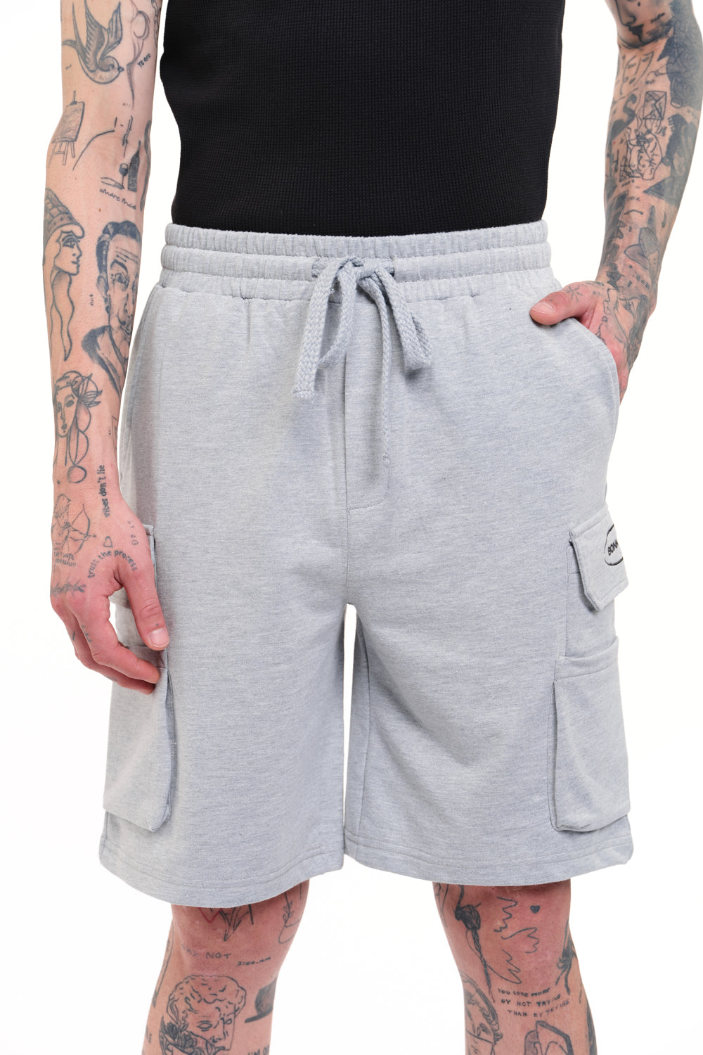 Signature 4 Pocket Melange Utility Shorts - BonkersCorner