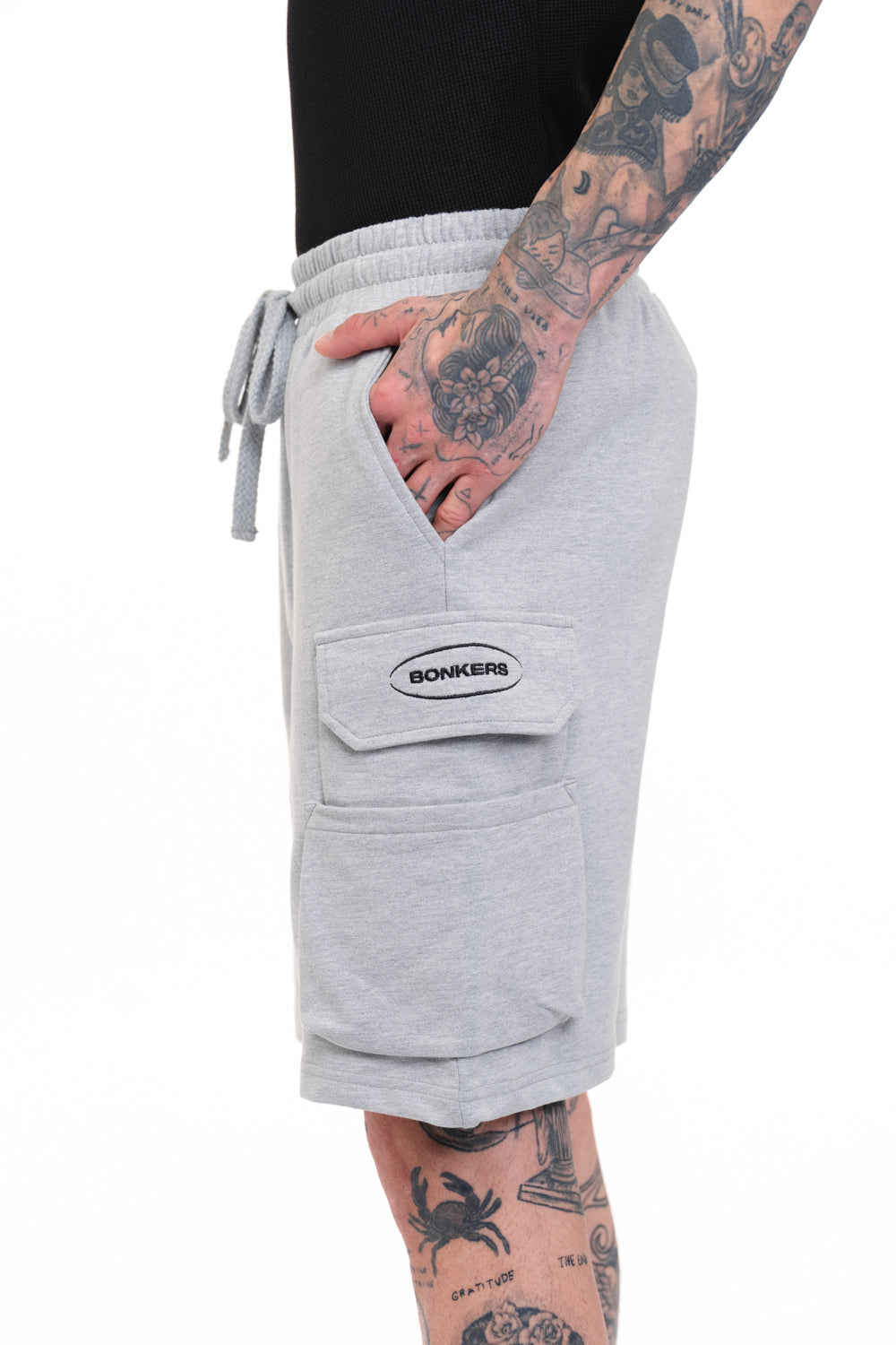 Signature 4 Pocket Melange Utility Shorts - BonkersCorner