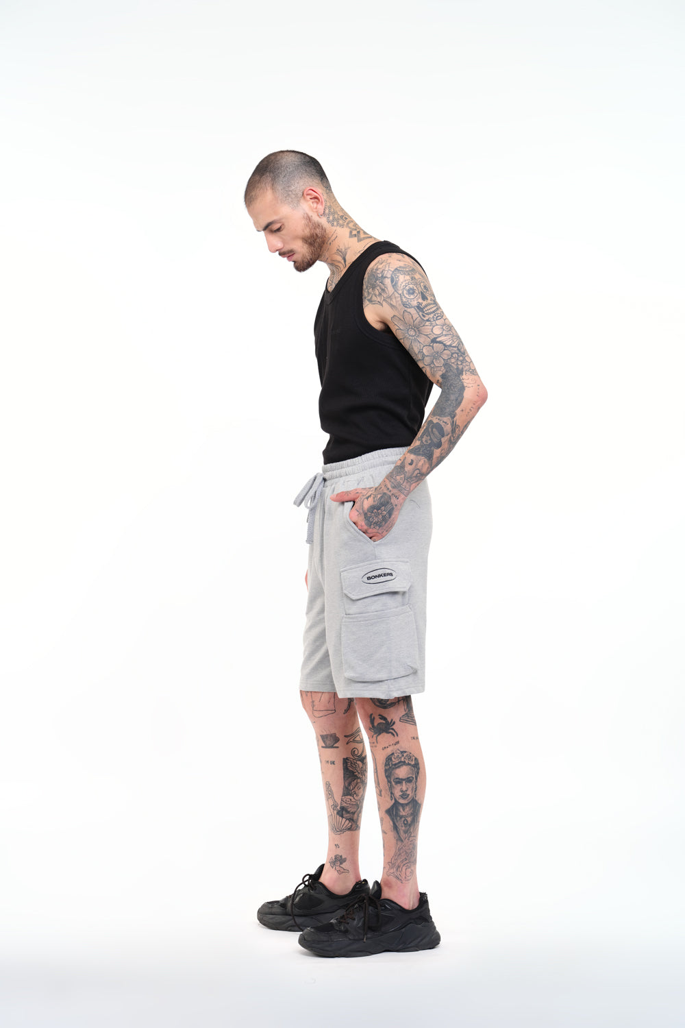 Signature 4 Pocket Melange Utility Shorts - BonkersCorner