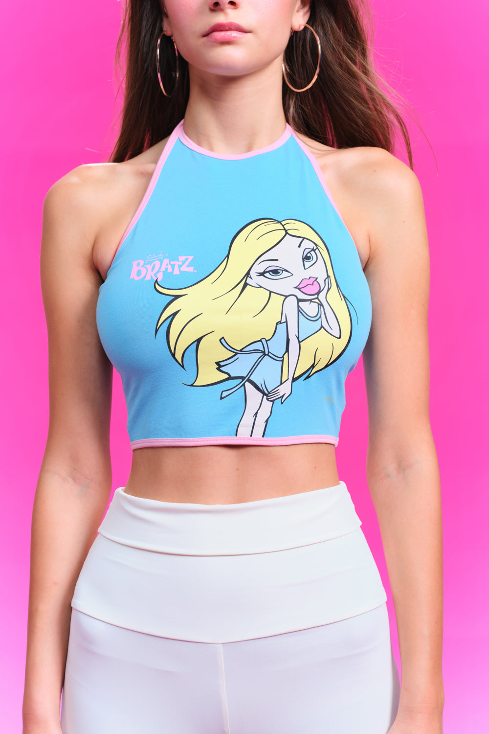 Slay All Day Halter Neck Top - BonkersCorner