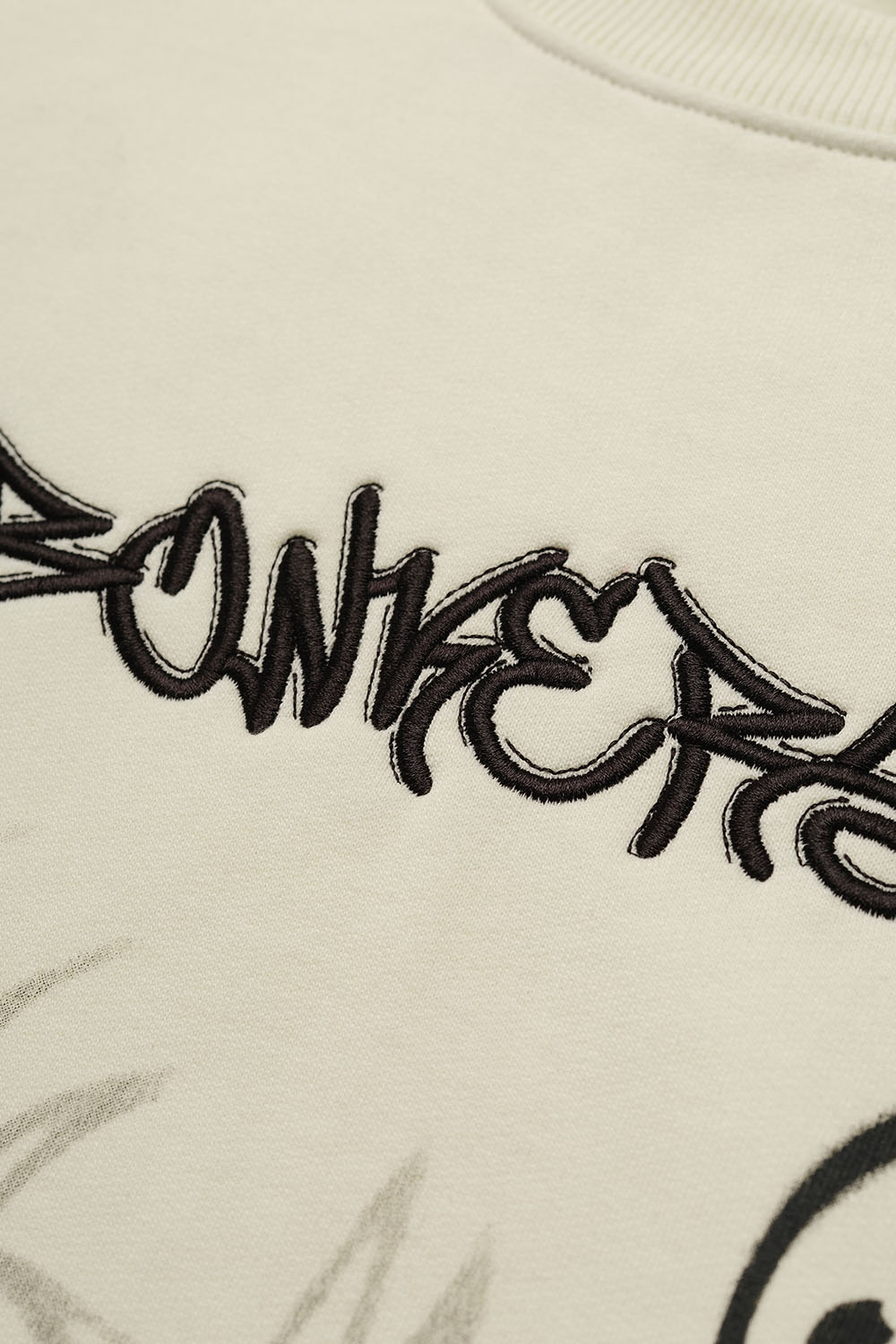 Smiley Originals Off White Sweatshirt - BonkersCorner