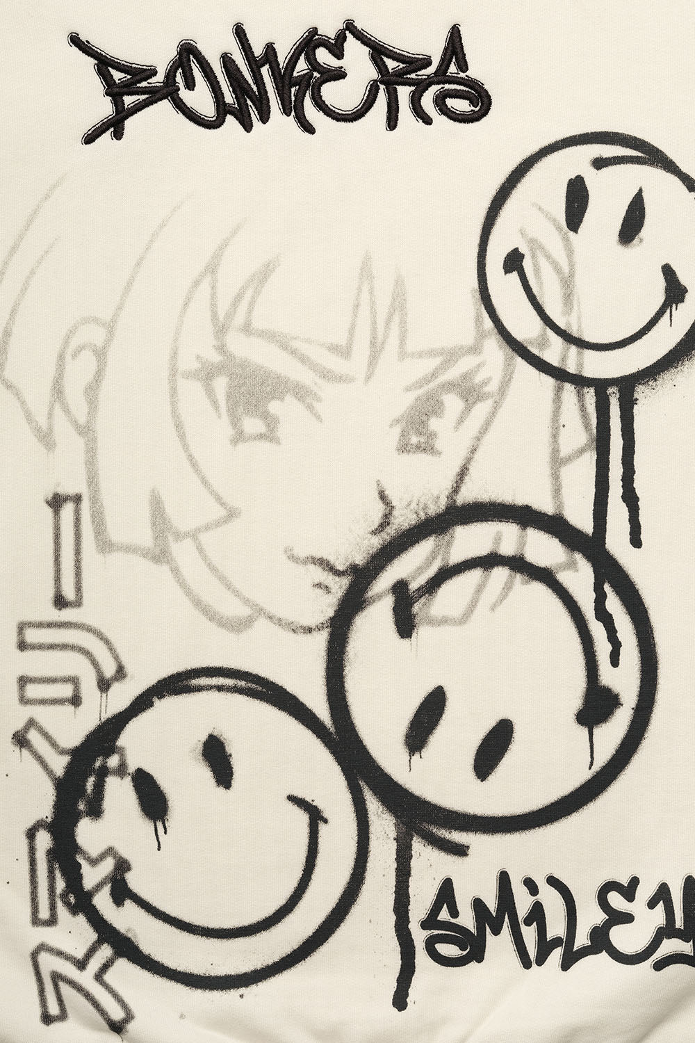 Smiley Originals Off White Sweatshirt - BonkersCorner