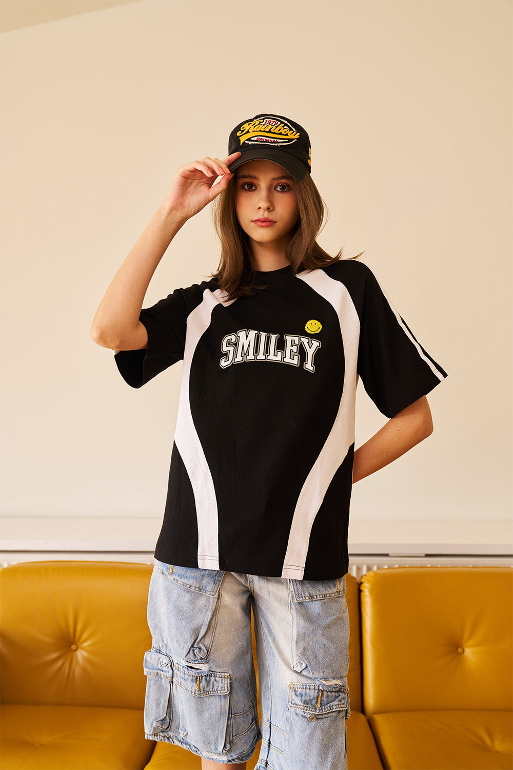 Smiley Originals Oversized T-shirt - BonkersCorner