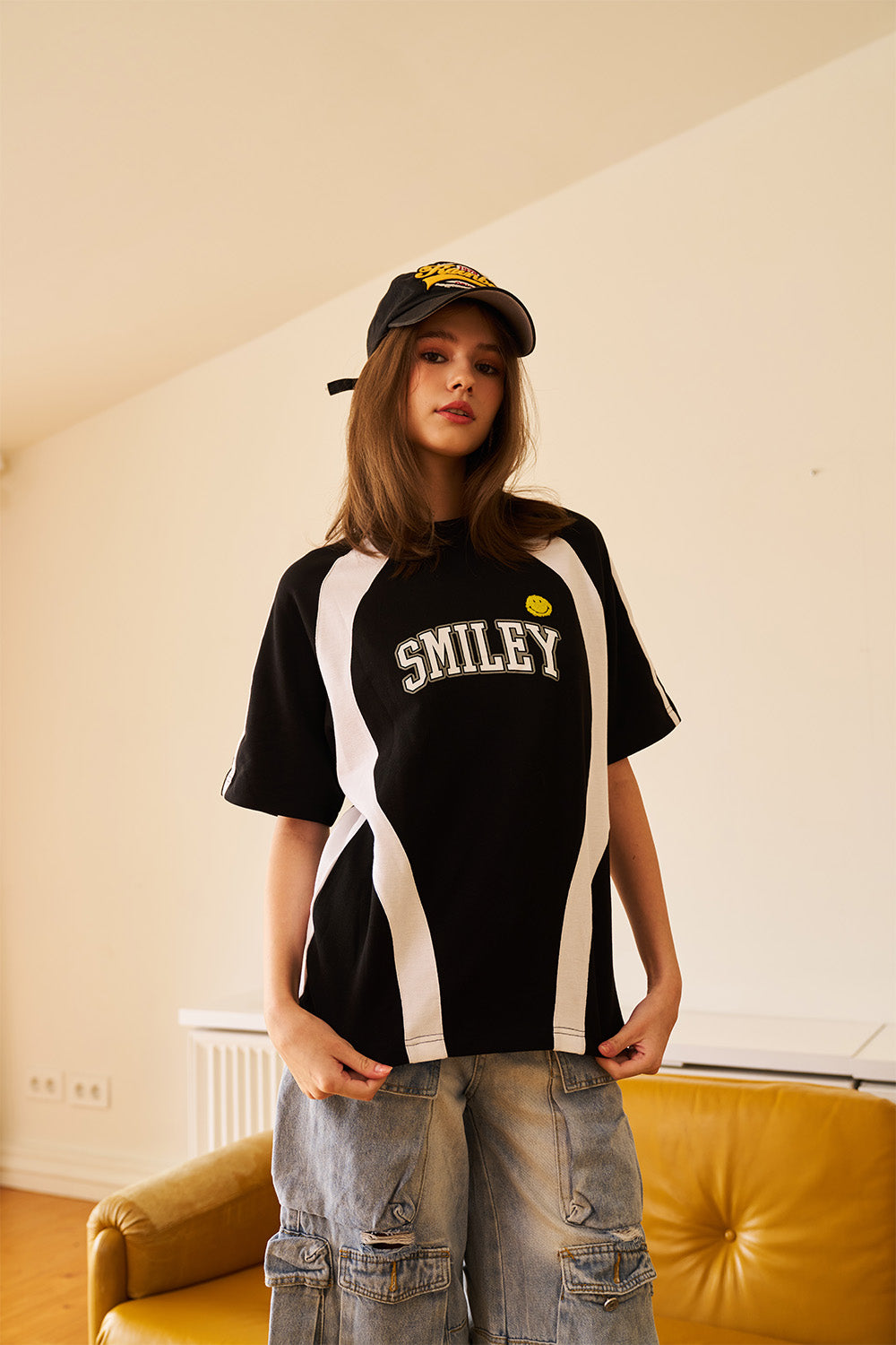 Smiley Originals Oversized T-shirt - BonkersCorner
