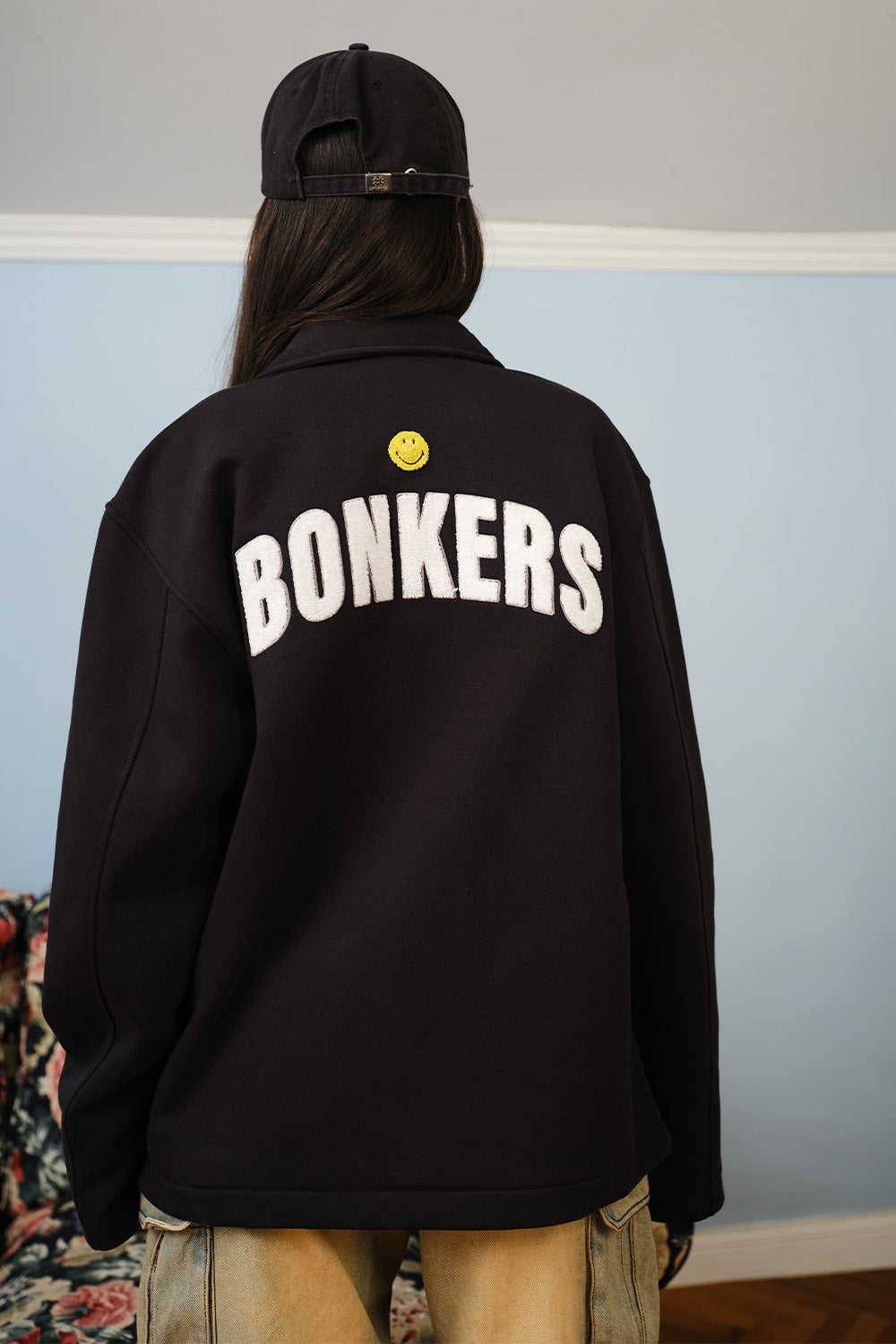 Smiley Originals X Bonkers Collared Shacket - BonkersCorner