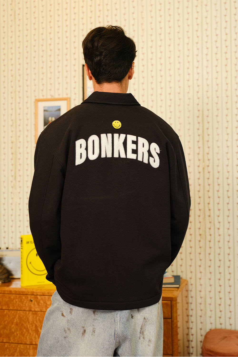 Smiley Originals X Bonkers Collared Shacket - BonkersCorner