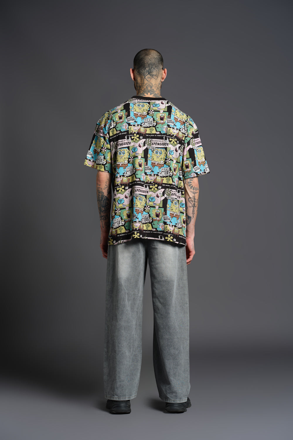 The Adventure Of SpongeBob Oversized T-shirt - BonkersCorner