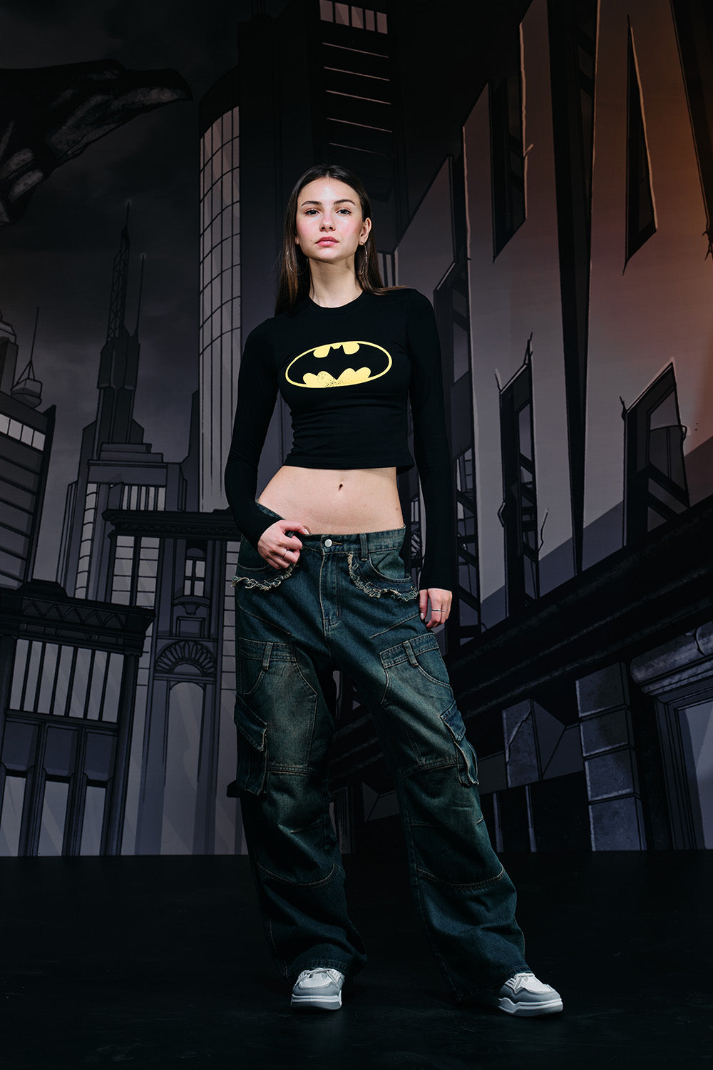 Vigil Bat Full Sleeves Top - BonkersCorner