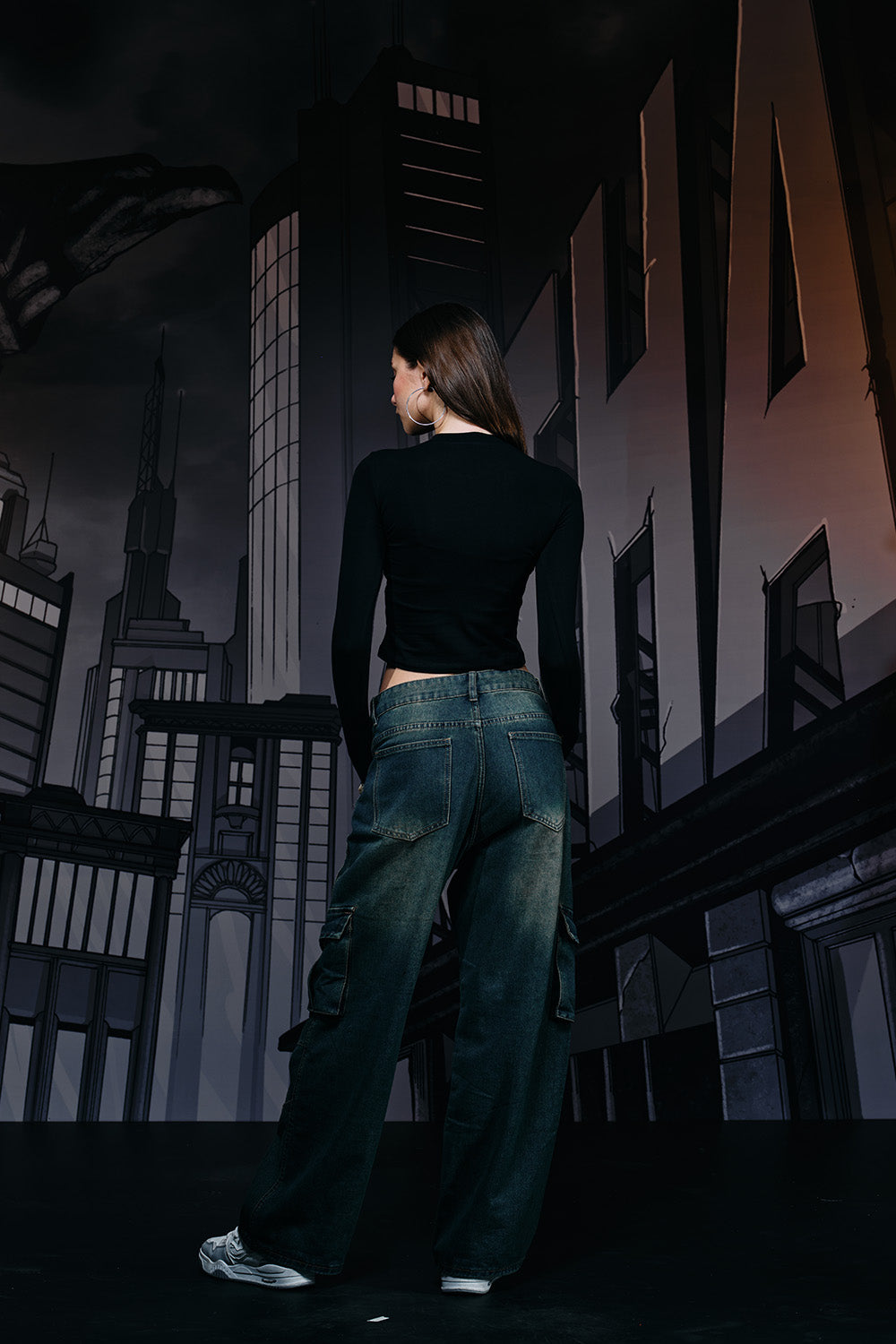 Vigil Bat Full Sleeves Top - BonkersCorner