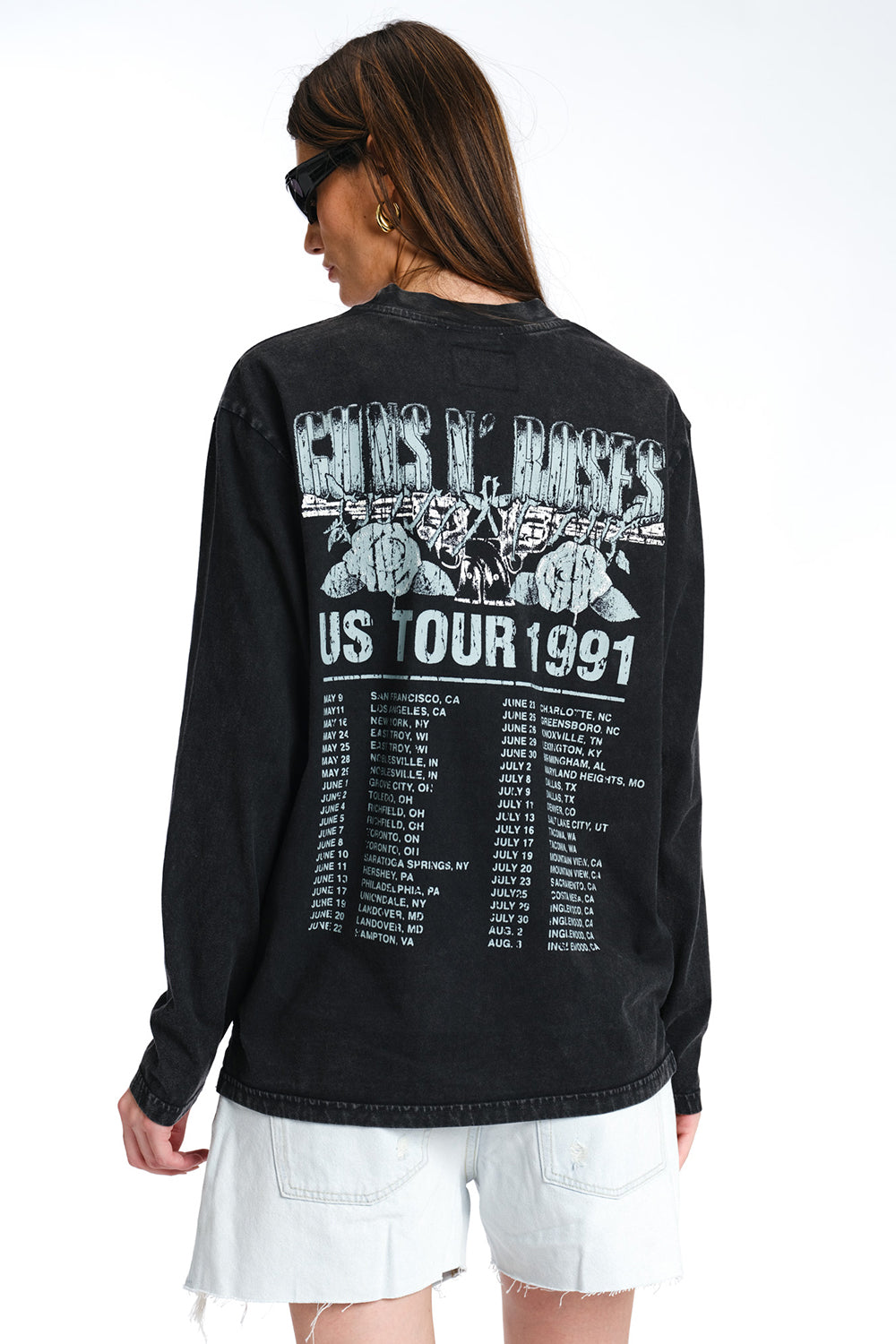 Vintage Guns N Roses Full Sleeves T-shirt - BonkersCorner
