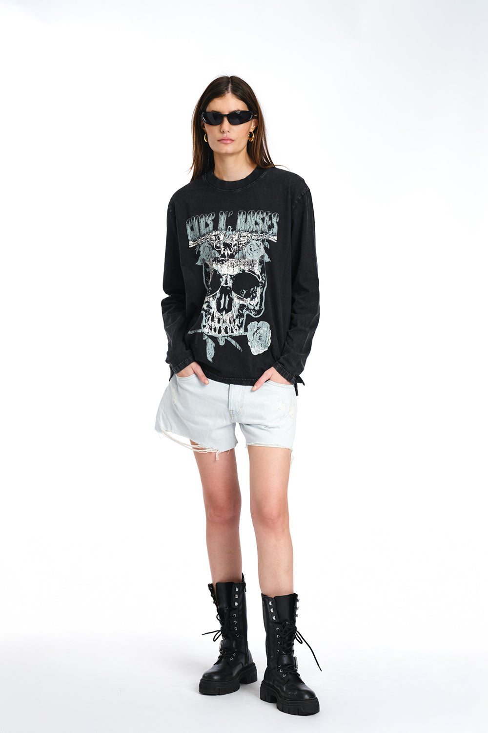 Vintage Guns N Roses Full Sleeves T-shirt - BonkersCorner