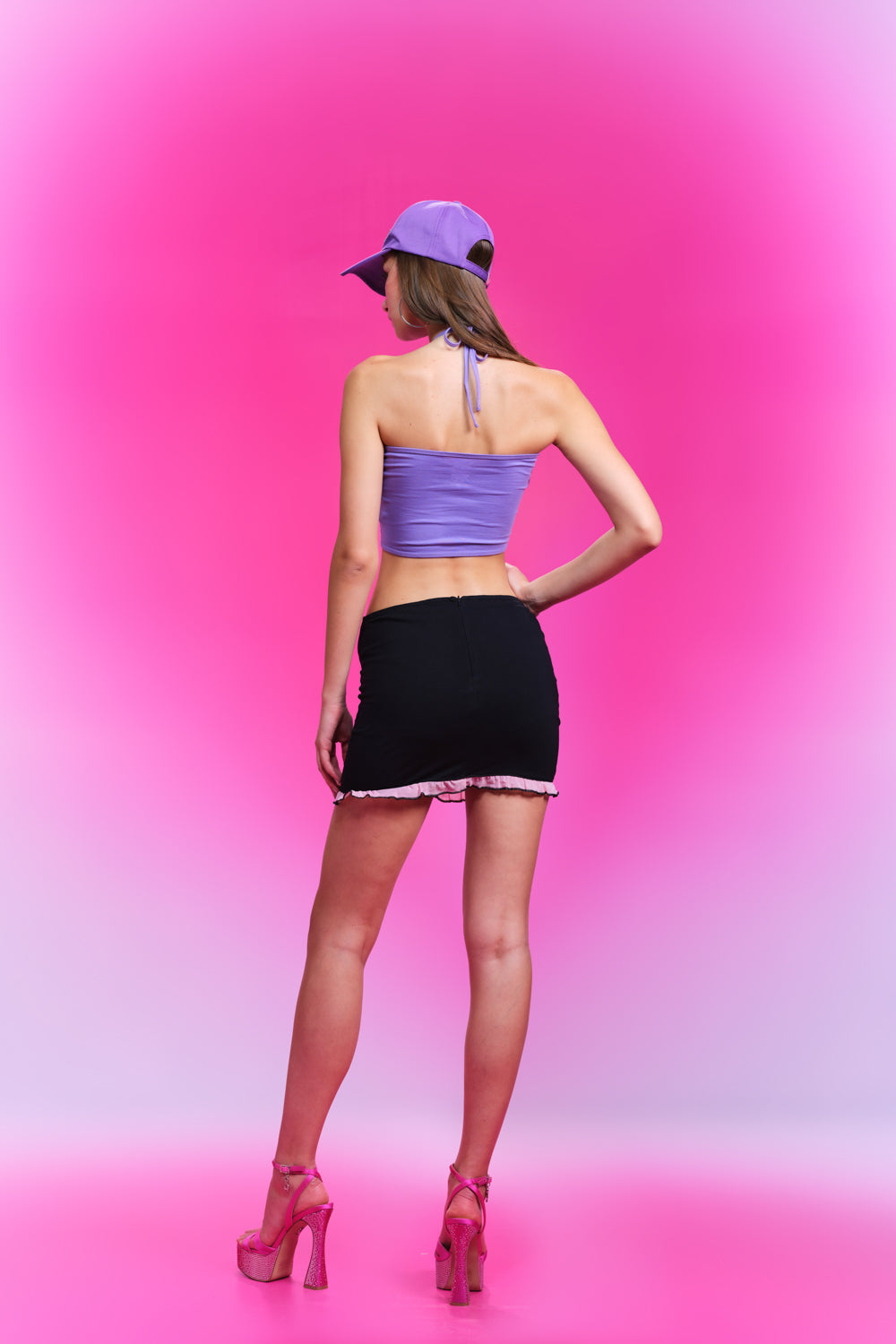 Yasmine Halter Neck Top - BonkersCorner