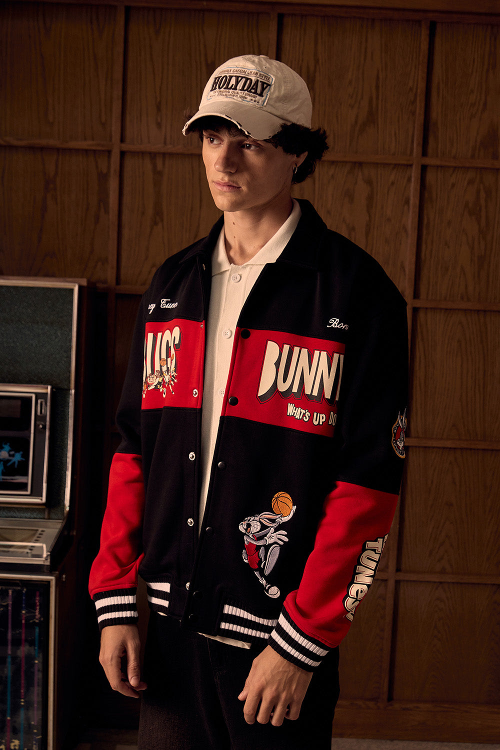 Bugs Funky Varsity Jacket - BonkersCorner