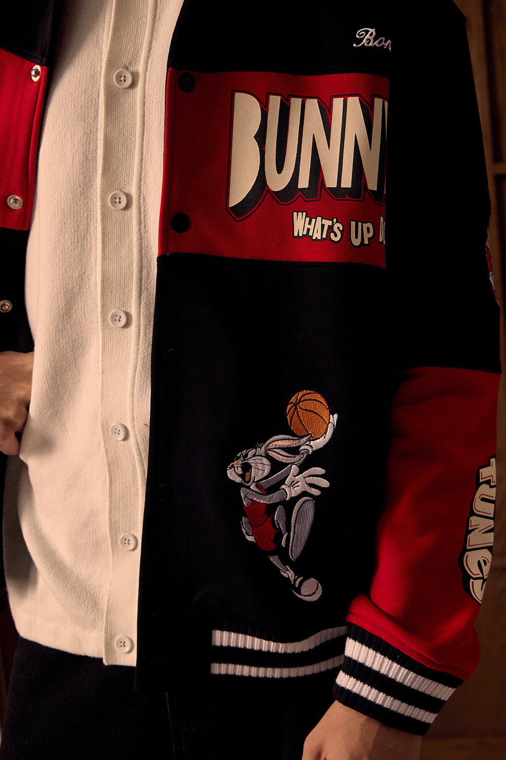 Bugs Funky Varsity Jacket - BonkersCorner