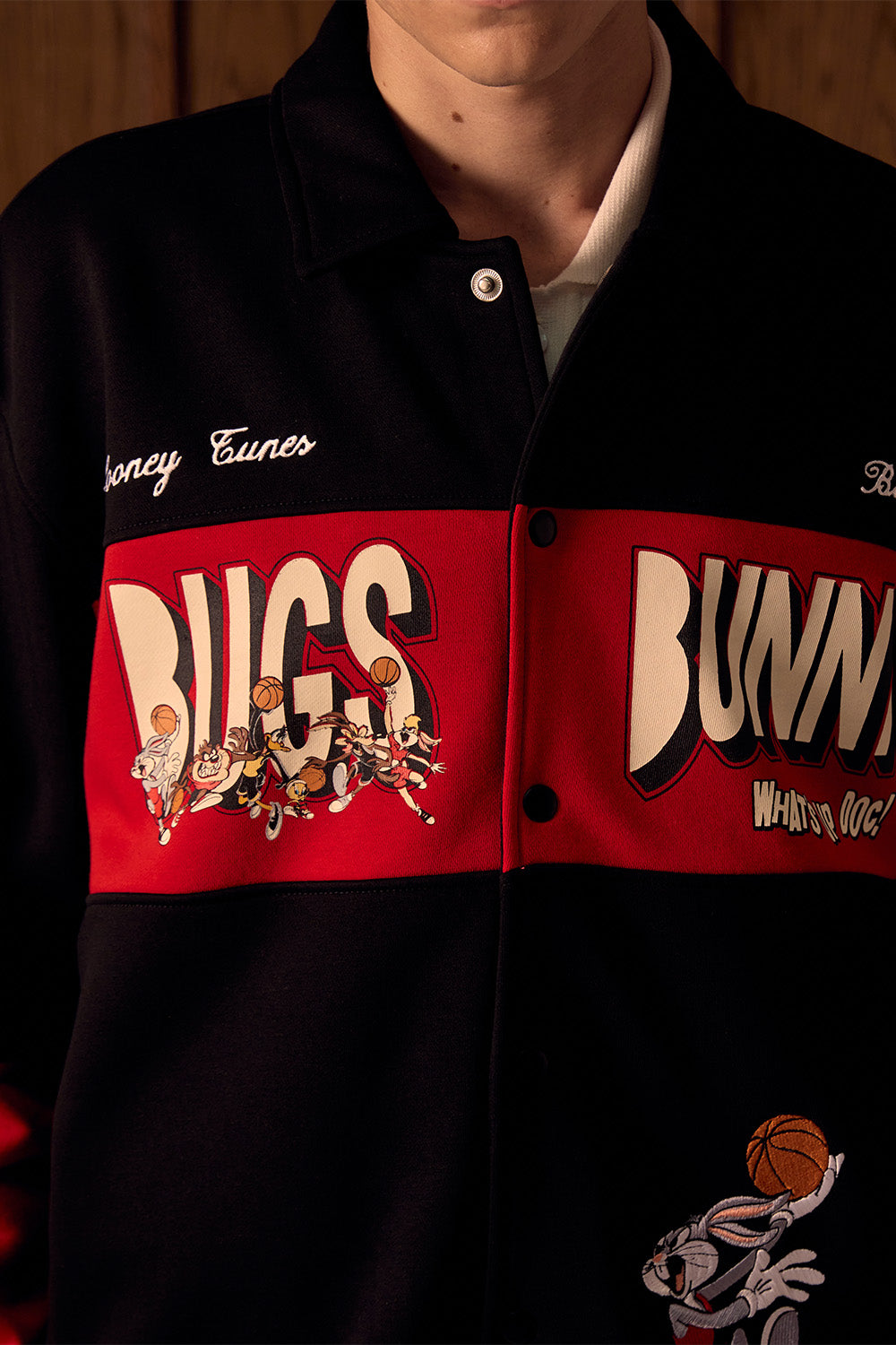 Bugs Funky Varsity Jacket - BonkersCorner