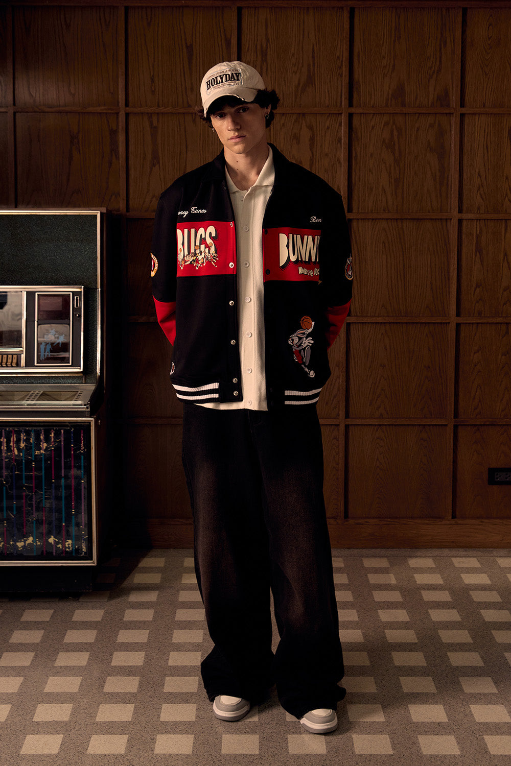 Bugs Funky Varsity Jacket - BonkersCorner