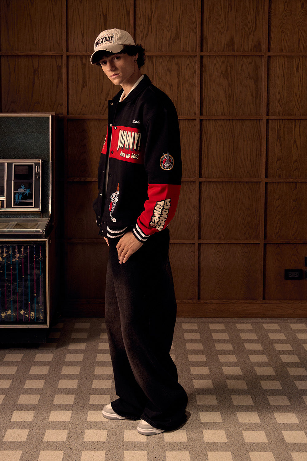 Bugs Funky Varsity Jacket - BonkersCorner