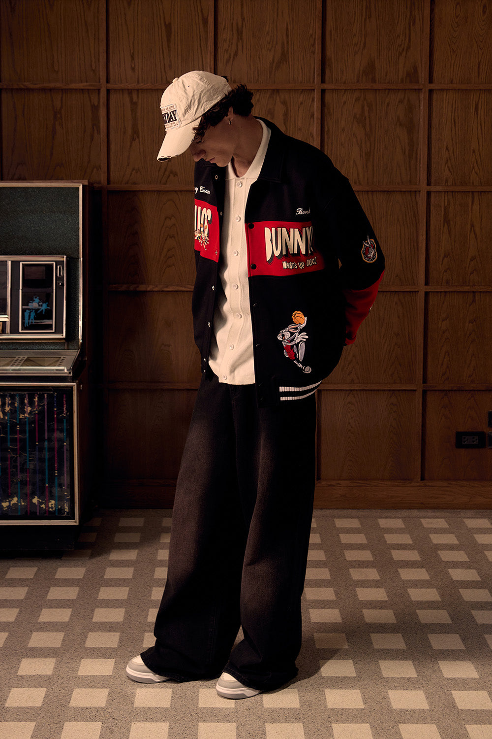 Bugs Funky Varsity Jacket - BonkersCorner
