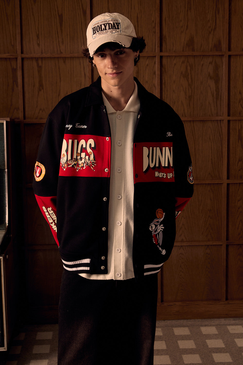 Bugs Funky Varsity Jacket - BonkersCorner