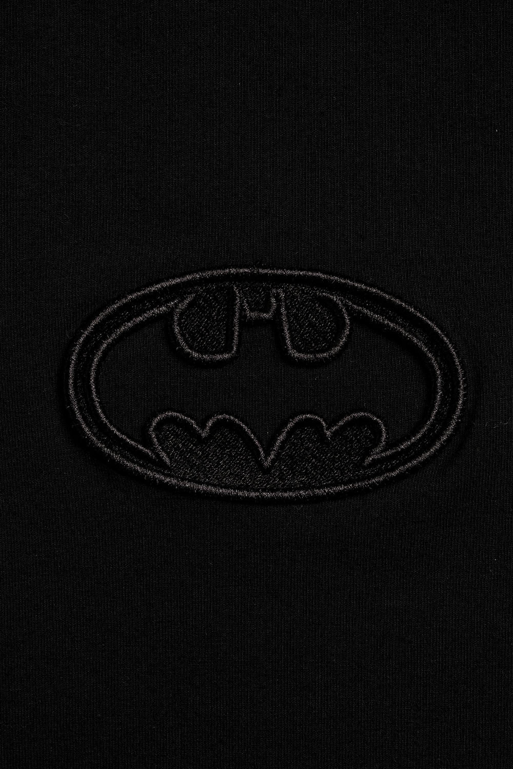 Bat Emblem Faded Oversized T-shirt - BonkersCorner