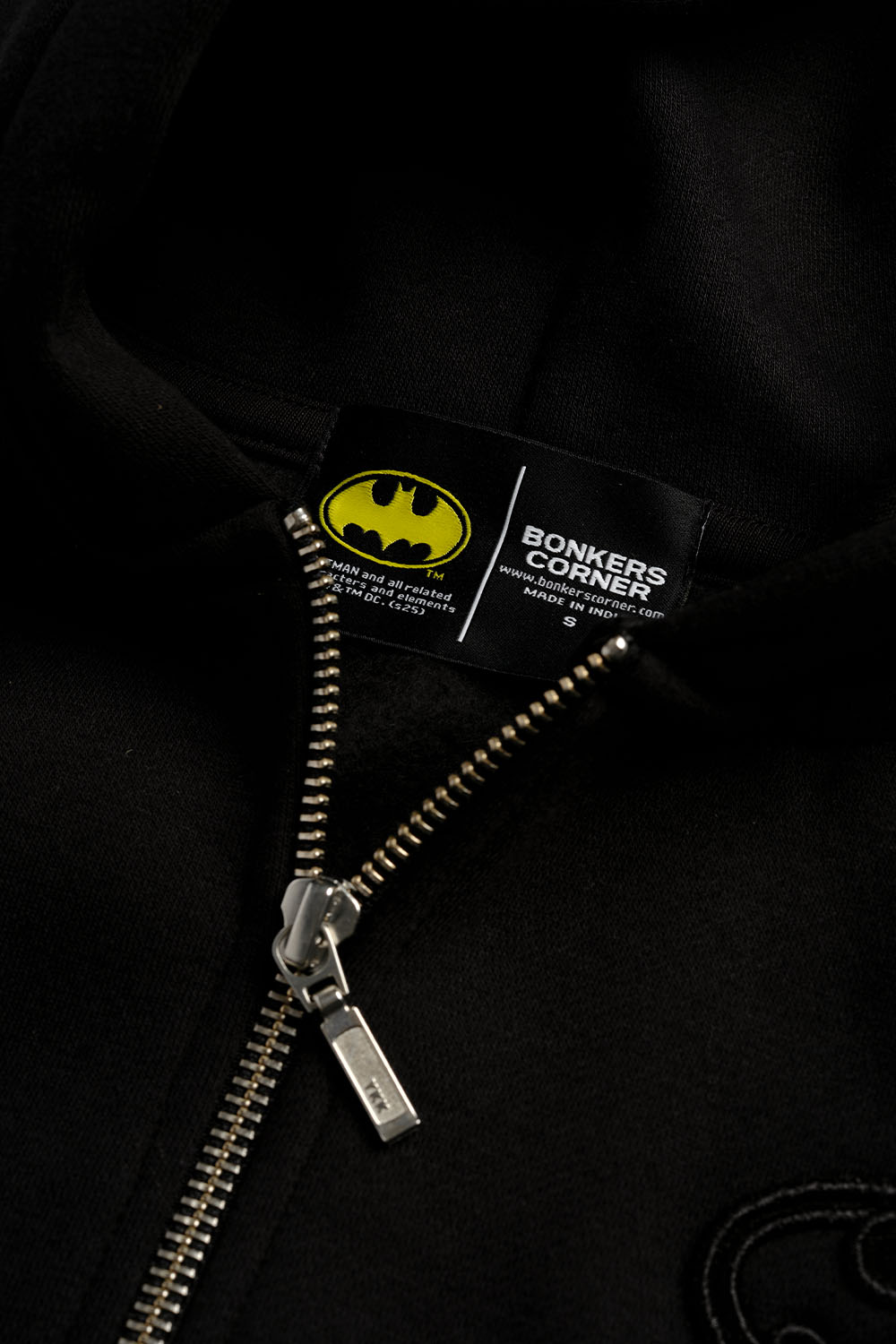 Batman Cropped Hooded Zipper - BonkersCorner
