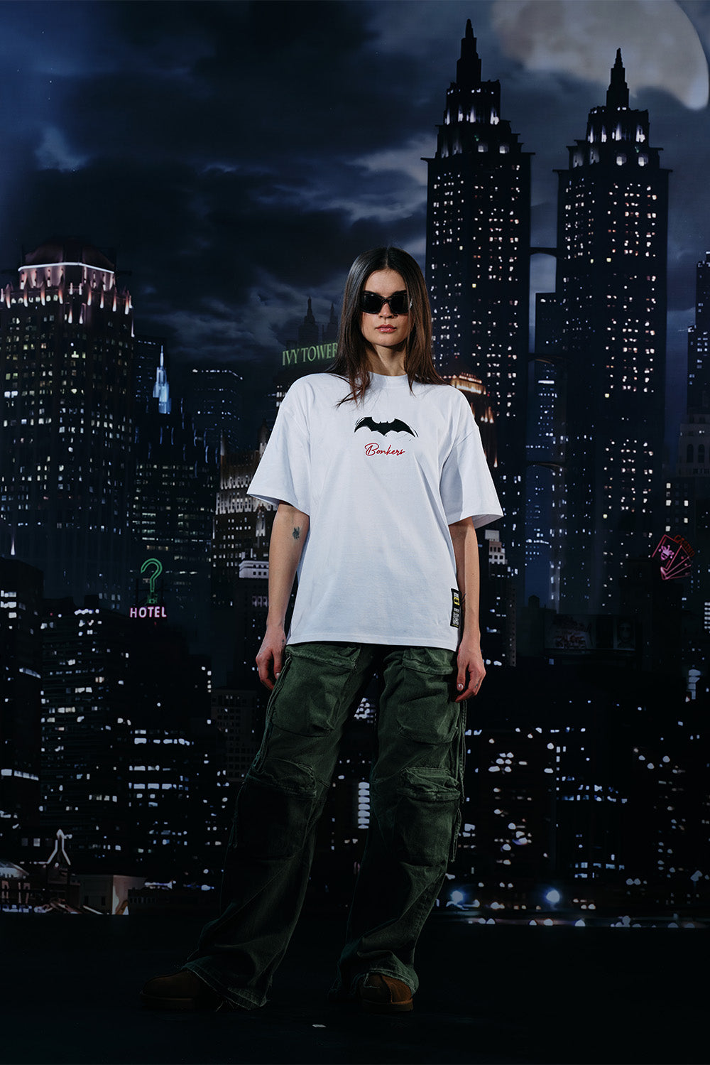 Batman Sonic Oversized T-shirt - BonkersCorner