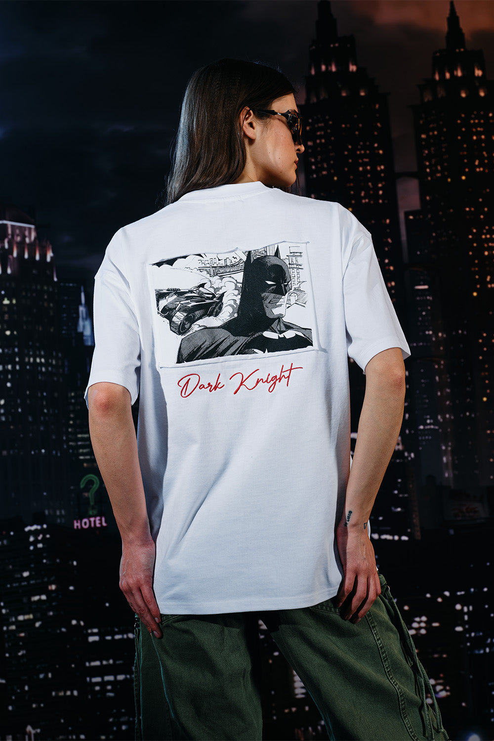 Batman Sonic Oversized T-shirt - BonkersCorner