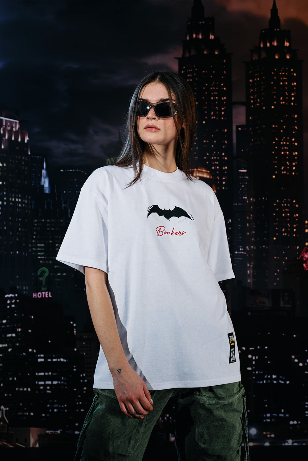 Batman Sonic Oversized T-shirt - BonkersCorner