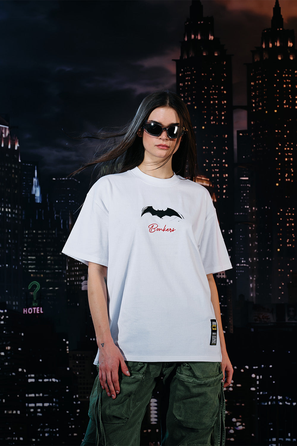 Batman Sonic Oversized T-shirt - BonkersCorner