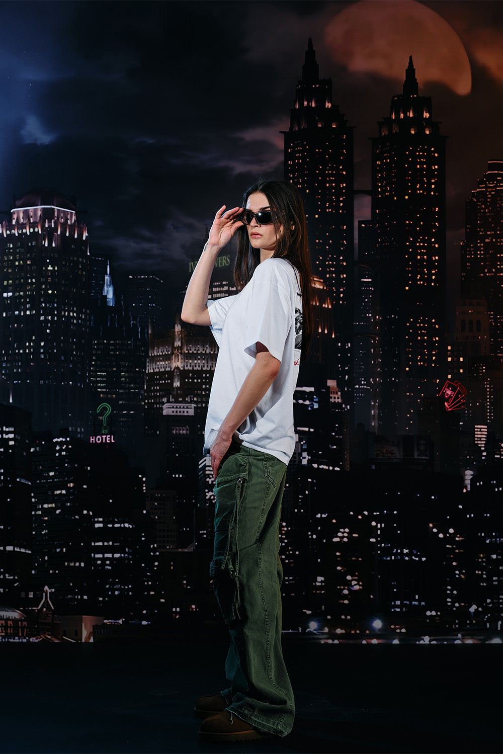 Batman Sonic Oversized T-shirt - BonkersCorner