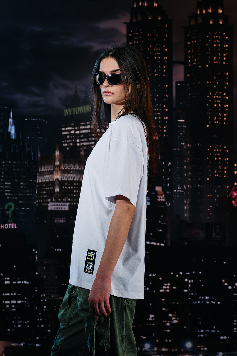 Batman Sonic Oversized T-shirt - BonkersCorner