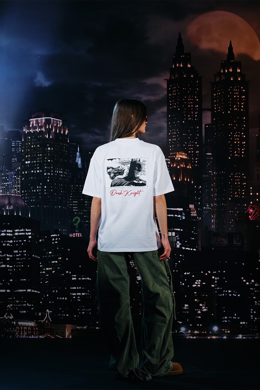 Batman Sonic Oversized T-shirt - BonkersCorner