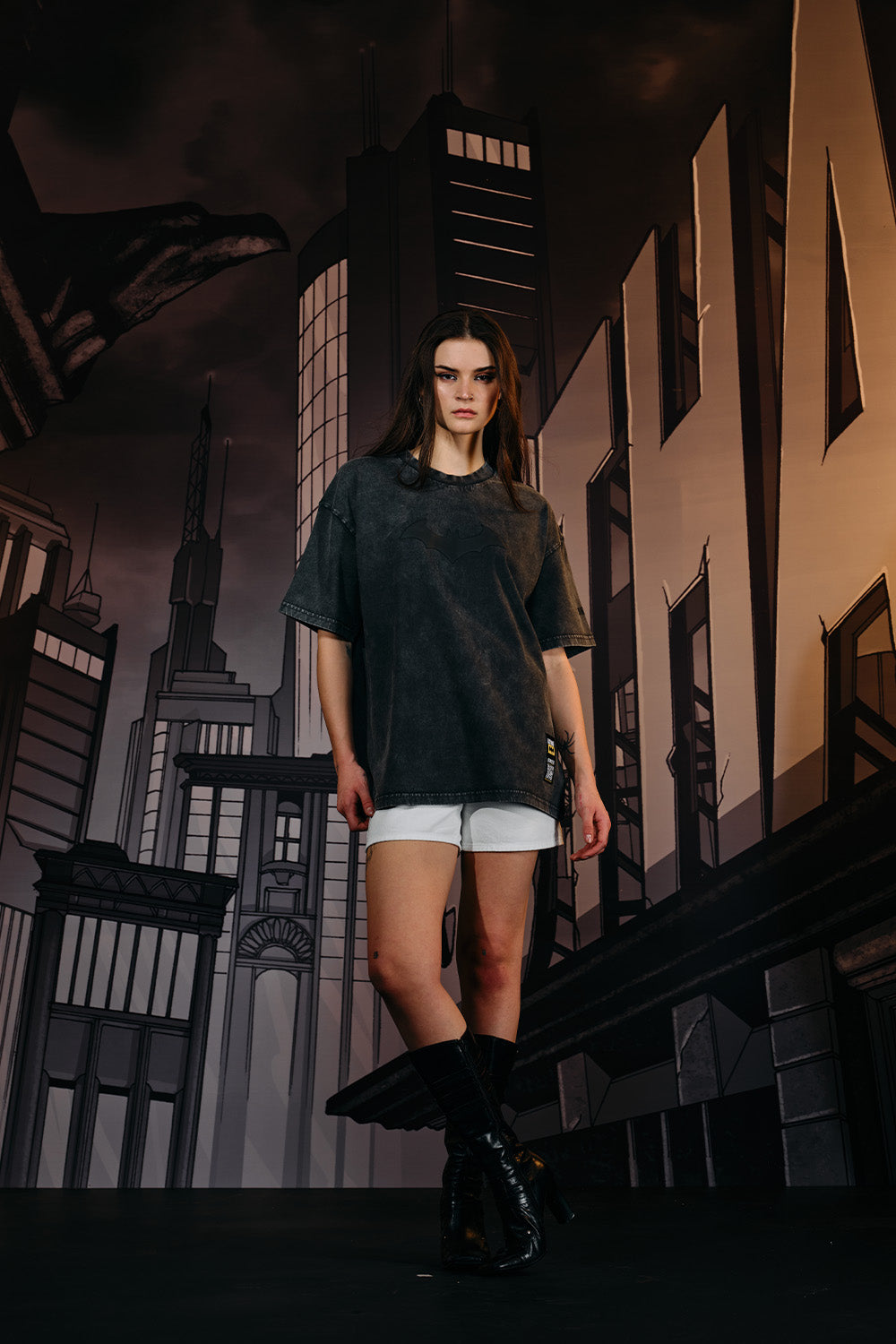 Bats In The Breeze Oversized T-shirt - BonkersCorner