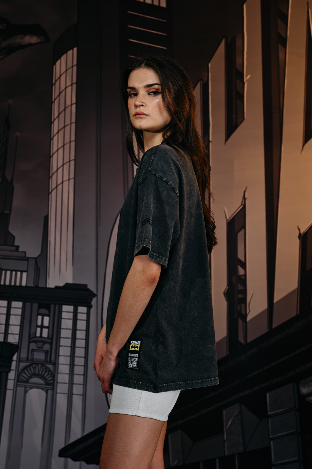 Bats In The Breeze Oversized T-shirt - BonkersCorner